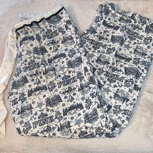 XS Victoria’s Secret PINK 100% cotton vintage flannel winter pajama pants
